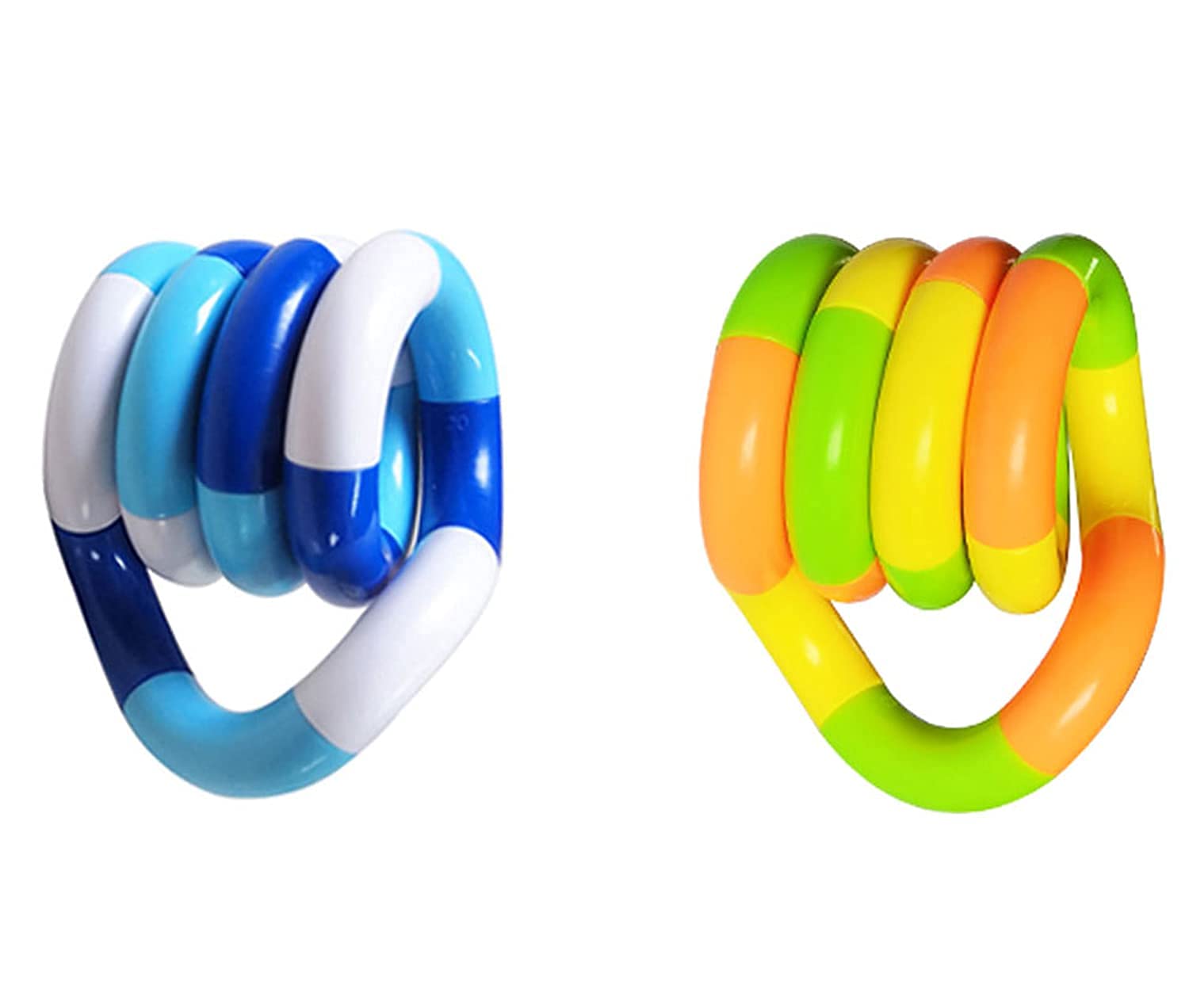 10-Pack Twistable Fidget Toys – Sensory Stress Relief for Kids, Teens, and Adults
