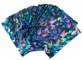 100 Black Holographic Card Sleeves – Perfect Fit Standard Size for Trading Cards by Premium Preferred Protection