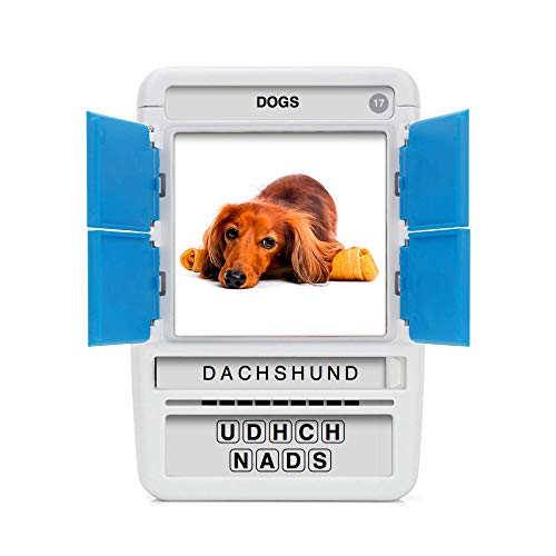 100 PICS Dogs Travel Game – Learn 100 Dog Breeds with Slide Reveal Cards