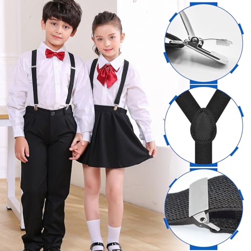 100th Day of School Grandpa Costume Set for Boys – Includes Hat, Suspenders, Glasses, and More