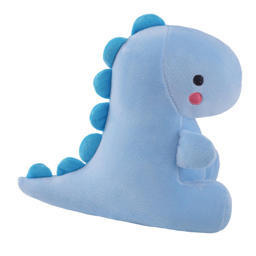 10.8-Inch Blue Dinosaur Plush Toy – Soft Cuddly Animal Pillow for Kids