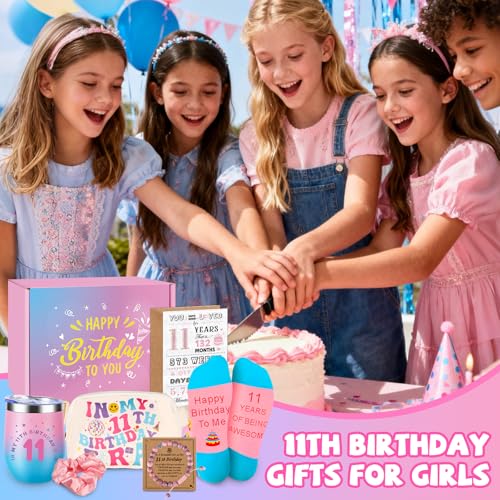 11 Year Old Girl Birthday Gifts – Giftota Tween Gift Set with Tumbler, Bracelet, and Fanny Pack