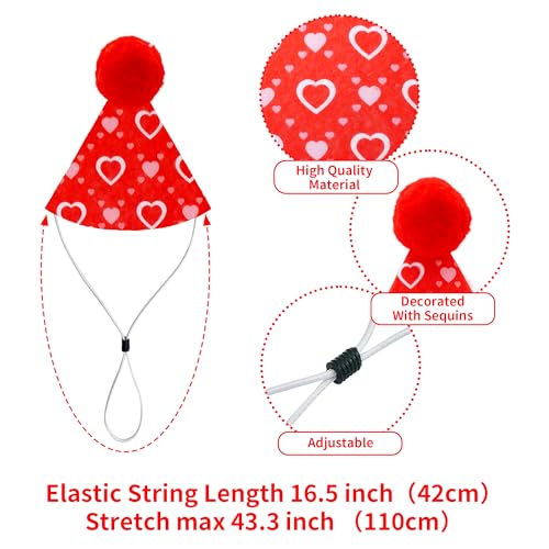12 Pack Adult Sized Felt Party Hats – Reusable Cone Hats for Birthdays, Pets & Stuffed Animals
