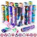12 Pack Kaleidoscopes for Kids - Party Favors, Classroom Prizes, Birthday Gifts