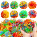12 Pack Stringy Balls Fidget Toys – 2.75" Silicone Bouncy Stress Balls for Kids & Adults by Bloolilies