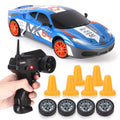 1/24 RC Drift Car 4WD 2.4GHz Remote Control Car with LED Lights and Drift Tires - Liberty Imports (Style 7)