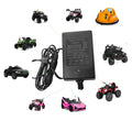12V Universal Battery Charger for Ride-On Toys – edonka 0.9A Power Supply with 6FT Cord, Overcharge Protection for Kids Electric Cars