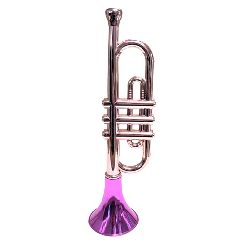 13-Inch Metallic Plastic Party Trumpet Noisemaker – Random Color – Zugar Land