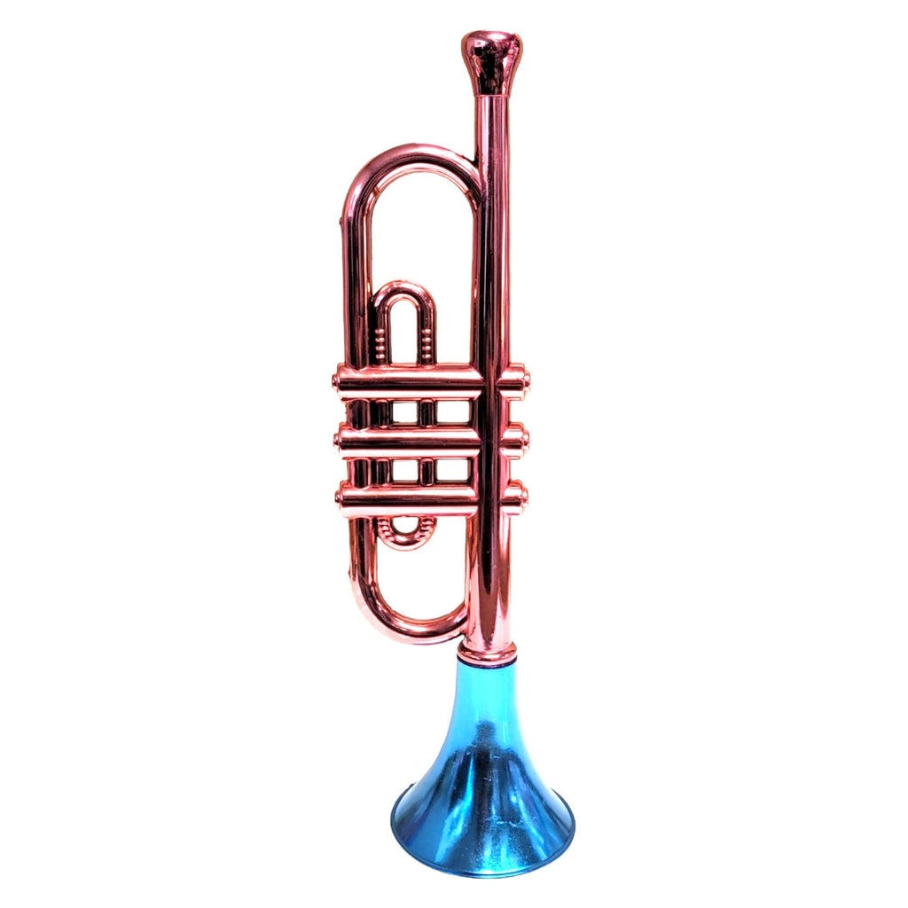 13-Inch Metallic Plastic Party Trumpet Noisemaker – Random Color – Zugar Land