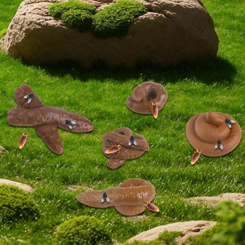 15 Realistic Fake Poo Prank Toys – Lifelike Dog Poop Props for April Fools, Halloween & Gags