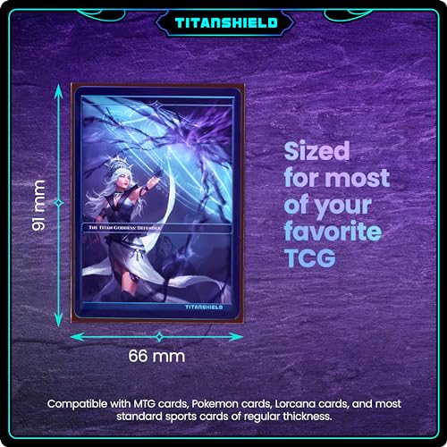 150 TitanShield Card Sleeves – Bordeaux Red, Standard 66x91mm, Dual-Texture for TCG Protection