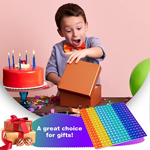 15x15 Multiplication Table Pop Fidget Toy – Rainbow Math Game for Kids & Adults