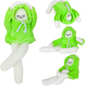 16-Inch Plush Banana Man Toy with Poseable Limbs and Magnetic Hands – Funny Decompression Stuffed Doll by Sunfedmiss (Green)