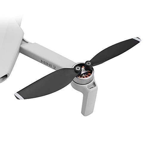 16-Pack Mini 2 Propellers, Low-Noise Quick-Release Blades for DJI Mini 2/Mini SE/Mini 2 SE/Mini 4K, Silver (Includes Screws & Screwdriver)