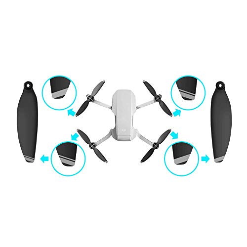 16 Replacement Propellers for DJI Mavic Mini - Low-Noise Quick-Release Blades with Screws & Screwdriver