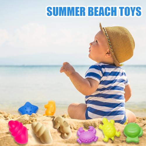 17-Piece Beach Toy Set for Kids – Bucket, Shovel, Molds, Rake & Sifter Sand Toys