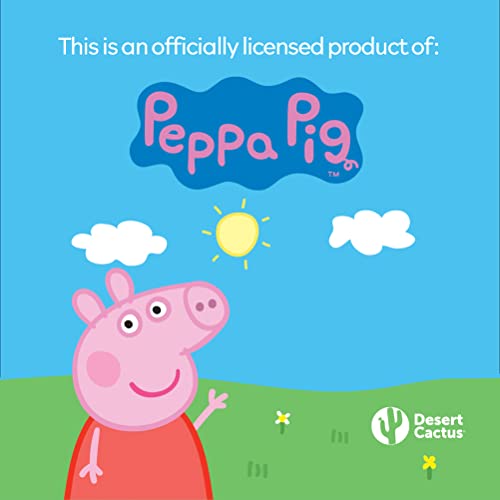 19 Peppa Pig Stickers Sheet – Waterproof Vinyl Decals for Laptops, Water Bottles, Cars – Officially Licensed by Hasbro
