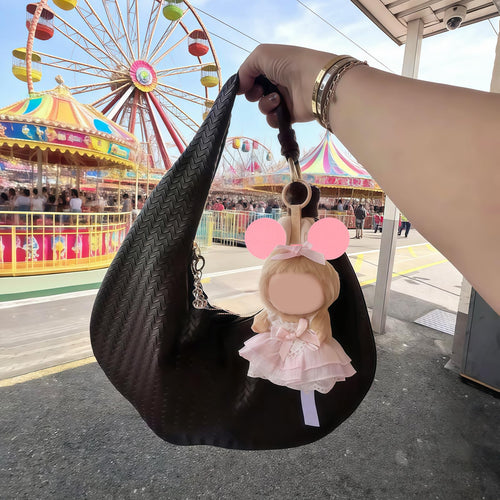 2 Pack 3D Printed Mouse Ears for Dolls - Cute Plush Accessory for Cosplay, Parties, Gift