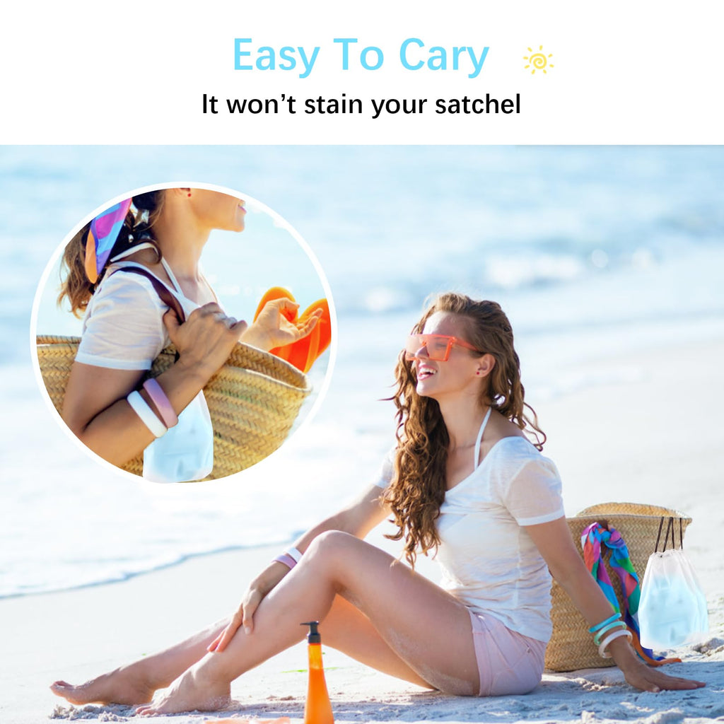 2-Pack Dolphin Sand Remover Bags for Beach – Reusable Velvet Mitts for Kids & Adults, Quick Sand Removal with Body Powder