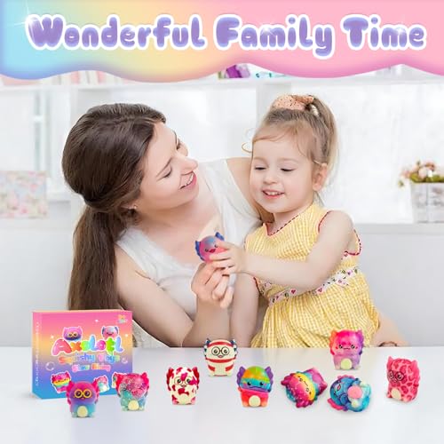 20-Pack Axolotl Squishy Toys – Slow Rising Fidget Favors for Kids, Classroom Prizes & Party Goodie Bags