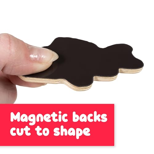 20-Piece Wooden Sea Life Magnets for Kids Ages 2+ | SPARK & WOW