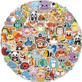 200 Animal Stickers for Kids - Cute Waterproof Vinyl Decals for Water Bottles, Laptops, and Classroom Prizes