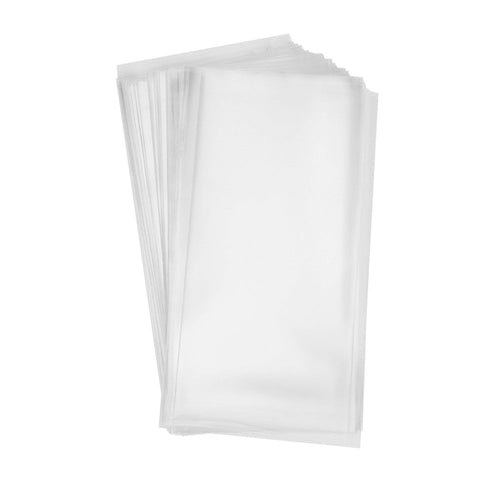 200 Clear OPP Cello Bags 4x9 Inches with 200 Twist Ties - 1.4 Mil Thick, Food Grade, BakeBaking