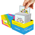 200 Family Discussion Cards Set - Thoughtful Conversation Starters for Dinners, Travel & Gifts by Pulitymet