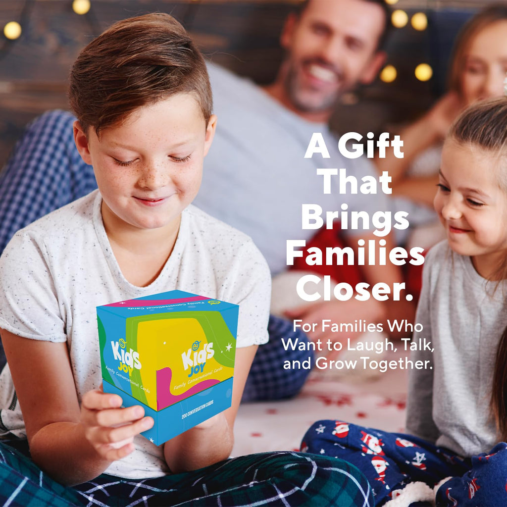 200 Family Discussion Cards Set - Thoughtful Conversation Starters for Dinners, Travel & Gifts by Pulitymet