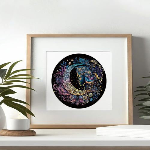 200-Piece Wooden Jigsaw Puzzle for Adults – Sun and Moon Animal Shapes by WHJSG