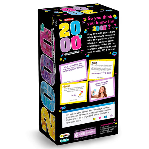 2000's Ultimate Trivia Game – 400+ Pop Culture Questions by Buffalo Games