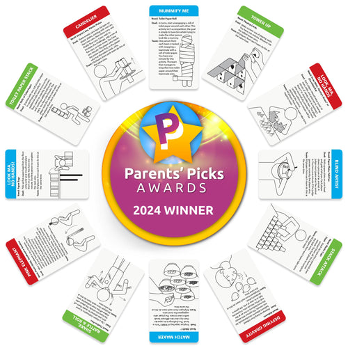 218 Minute-to-Win-It Challenges Card Game – Fun for Families & Parties Ages 8+