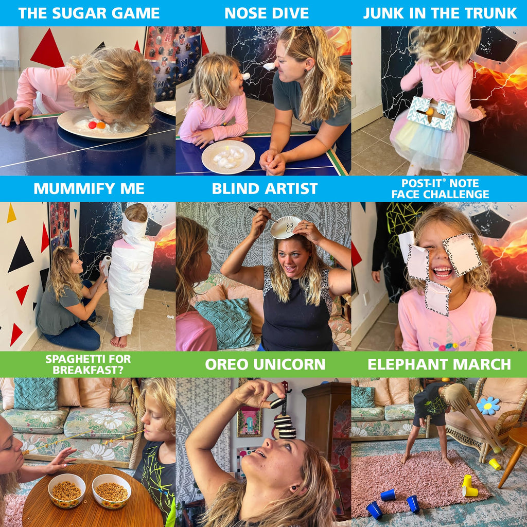 218 Minute-to-Win-It Challenges Card Game – Fun for Families & Parties Ages 8+