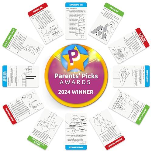 218 Minute-to-Win-It Challenges Card Game – Fun for Families & Parties Ages 8+