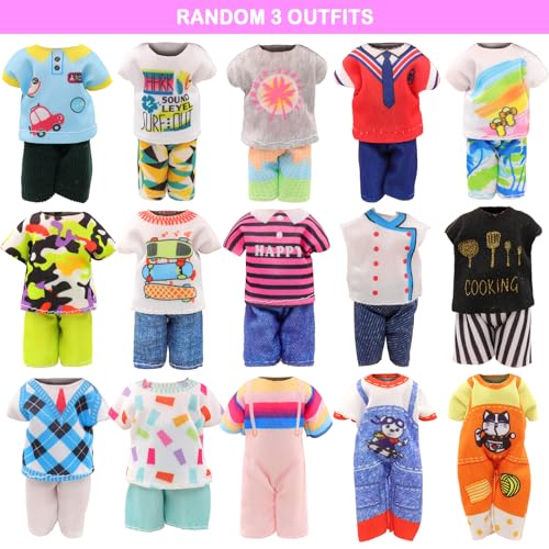 22-Piece 6-Inch Doll School Set with Clothes, Computer, and 15 Study Accessories by ENOCHT