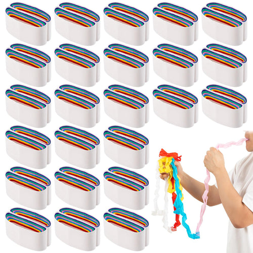 24 Colorful Magic Mouth Coils Paper for Party Performances - LBSXQGS