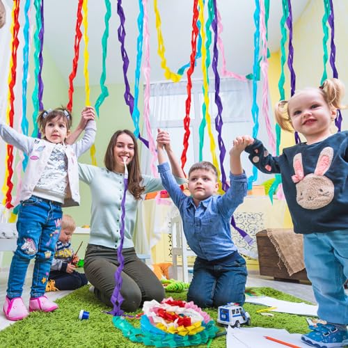 24 Colorful Magic Mouth Coils Paper for Party Performances - LBSXQGS
