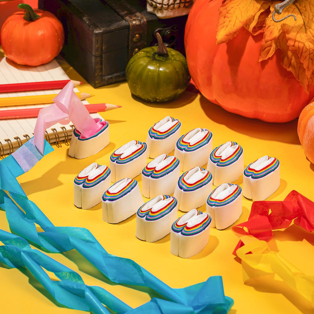 24 Colorful Magic Mouth Coils Paper for Party Performances - LBSXQGS