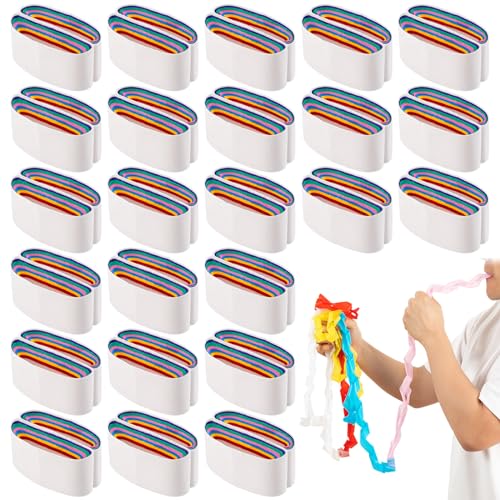 24 Colorful Magic Mouth Coils Paper for Party Performances - LBSXQGS