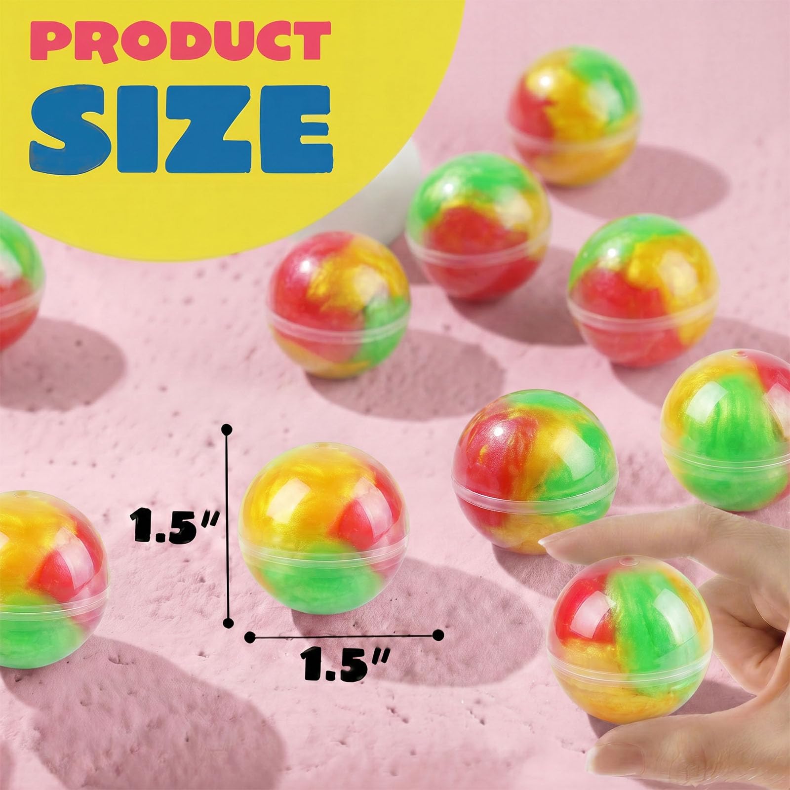 24-Pack Galaxy Slime Balls – Non-Sticky, Mess-Free Sensory Stress Relief Toys for Kids, Party Favors & Classroom Prizes (Ages 3+)