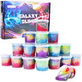24 Pack Galaxy Slime Bulk – Crystal Slime Putty for Party Favors, Stress Relief, and Sensory Play for Kids Ages 6-12