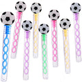 24-Pack Mini Soccer Bubble Wands – Party Favors, Classroom Prizes, Carnival Giveaways