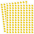 2400 Mini Rubber Duck Stickers – Yellow Duckling Paper Decals, Self-Adhesive, 0.5 Inch