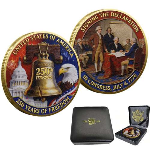 250th Anniversary USA Challenge Token – 2026 Commemorative Coin for Collectors