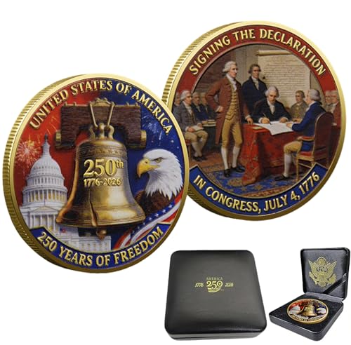 250th Anniversary USA Challenge Token – 2026 Commemorative Coin for Collectors