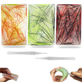 3-Pack Fidget Pick Pads for Adults – Silicone Skin Picking Toys for Anxiety & Trichotillomania Relief