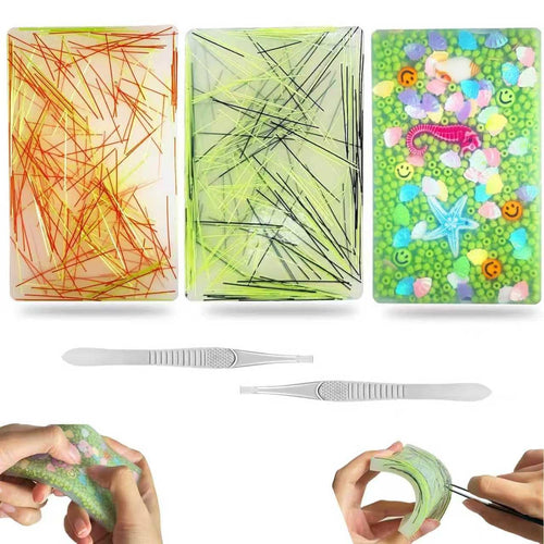 3-Pack Picky Pad – Silicone Fidget Toy for Skin Picking, Hair Pulling, and Nail Biting Relief