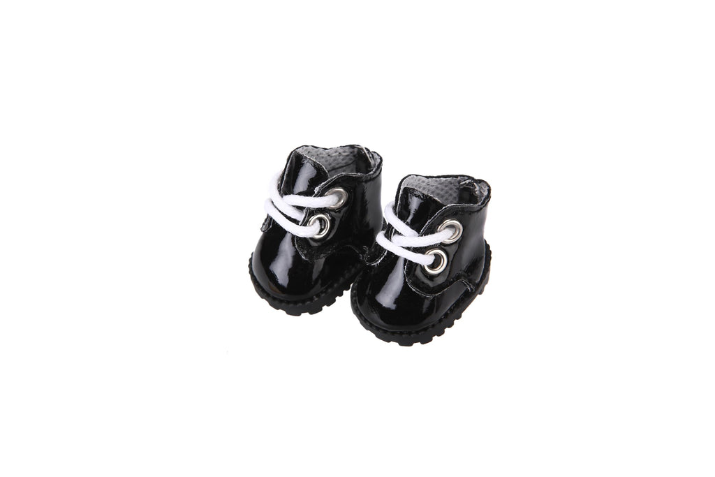 3-Pair Set of Handmade Doll Shoes for 17cm Dolls – 3 Colors, Easy On/Off