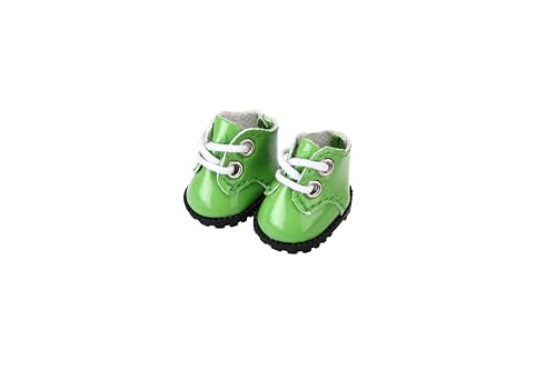3 Pairs of Handmade Doll Shoes for 17 cm Dolls – 3 Colors for Mix-and-Match Play