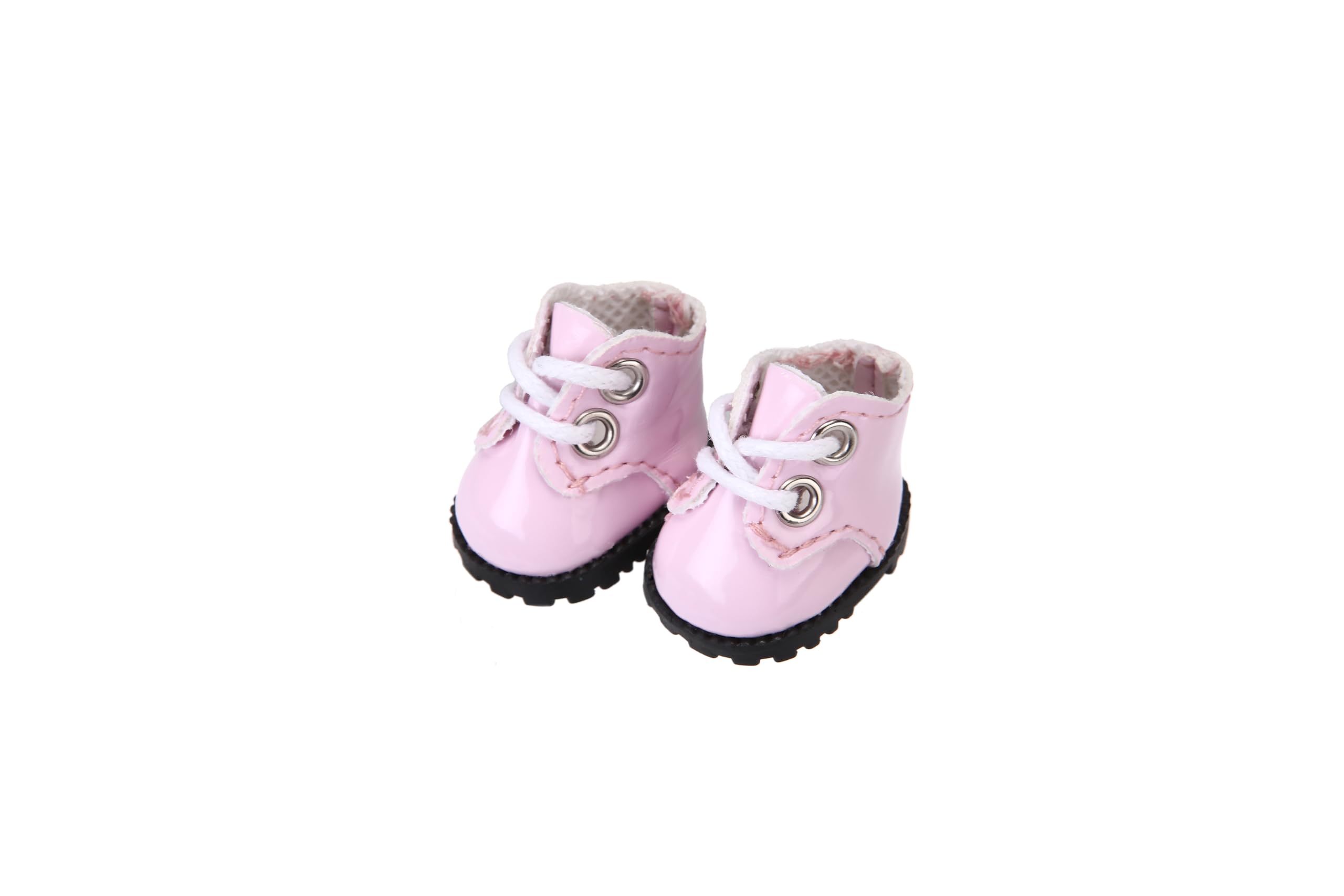 3 Pairs of Handmade Doll Shoes for 17 cm Dolls – 3 Colors for Mix-and-Match Play